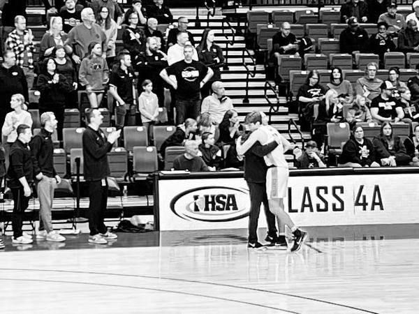 21 points in Ian's final high school game