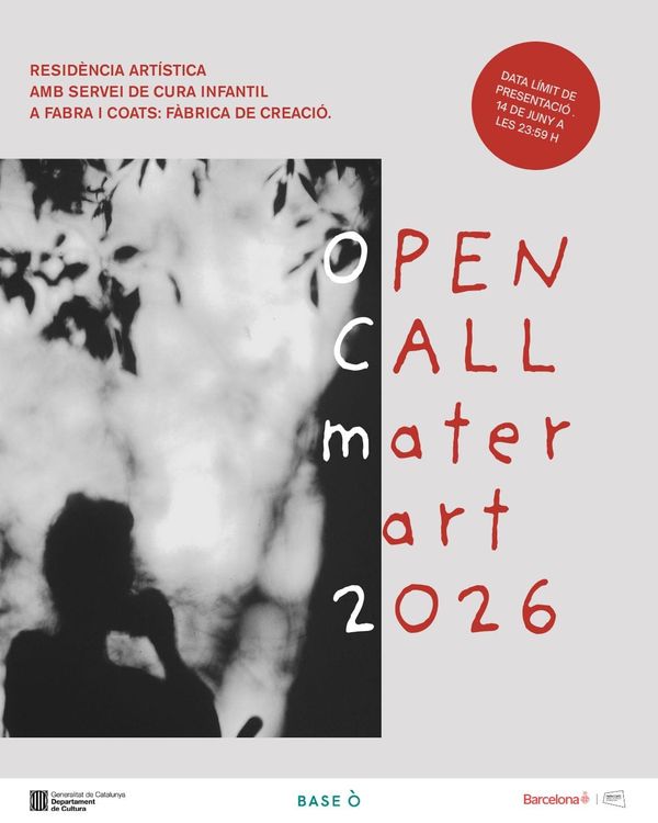 NOVA CONVOCATÒRIA OBERTA - MATER ART 2026
