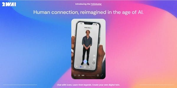 👻 故人と「再会」できる？倫理的議論を呼ぶAIアバターサービス「2wai」