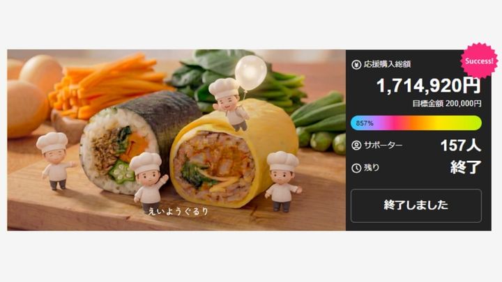 VCAT AIのAI映像、明治新規事業開発案件とのコラボで販売目標金額の8倍超を達成