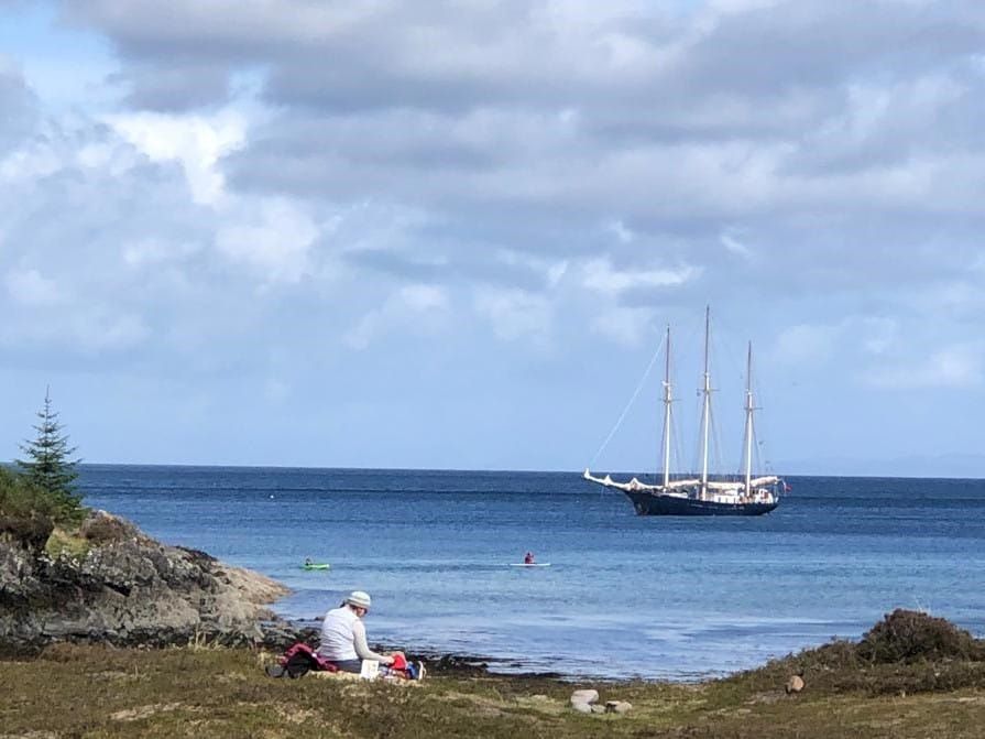 finding the tall ship, then the star