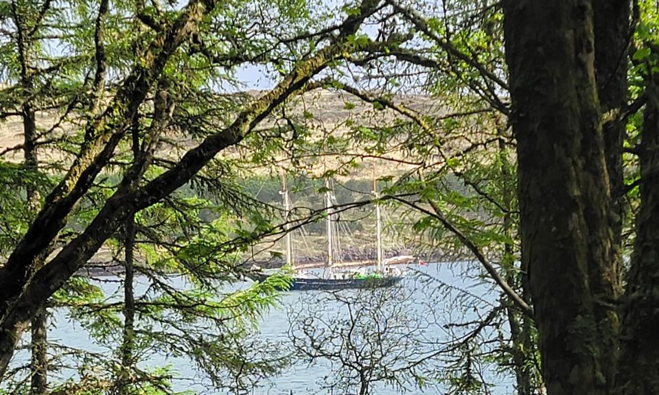 Standing on the shore, gazing at the sea