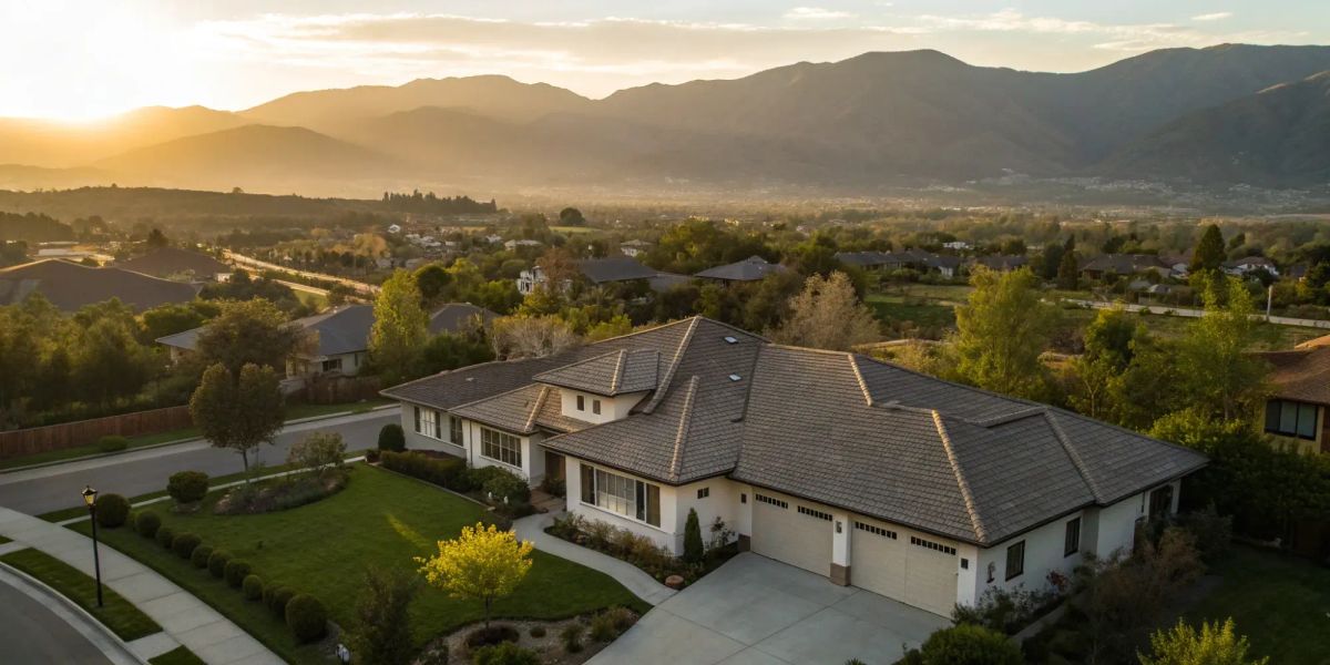 Checking home insurance availability for a California home located near mountains.