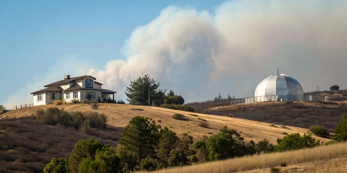 A California house in a high-risk fire area, weighing the cost of FAIR Plan vs private insurance.