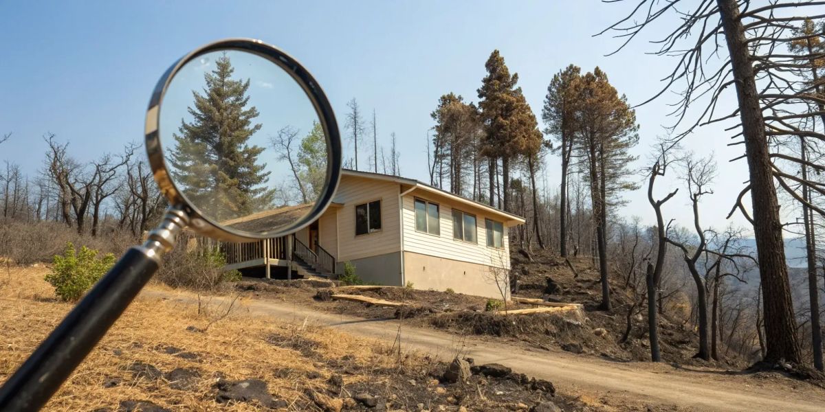 Finding homeowners insurance for a house in California's wildfire zones.