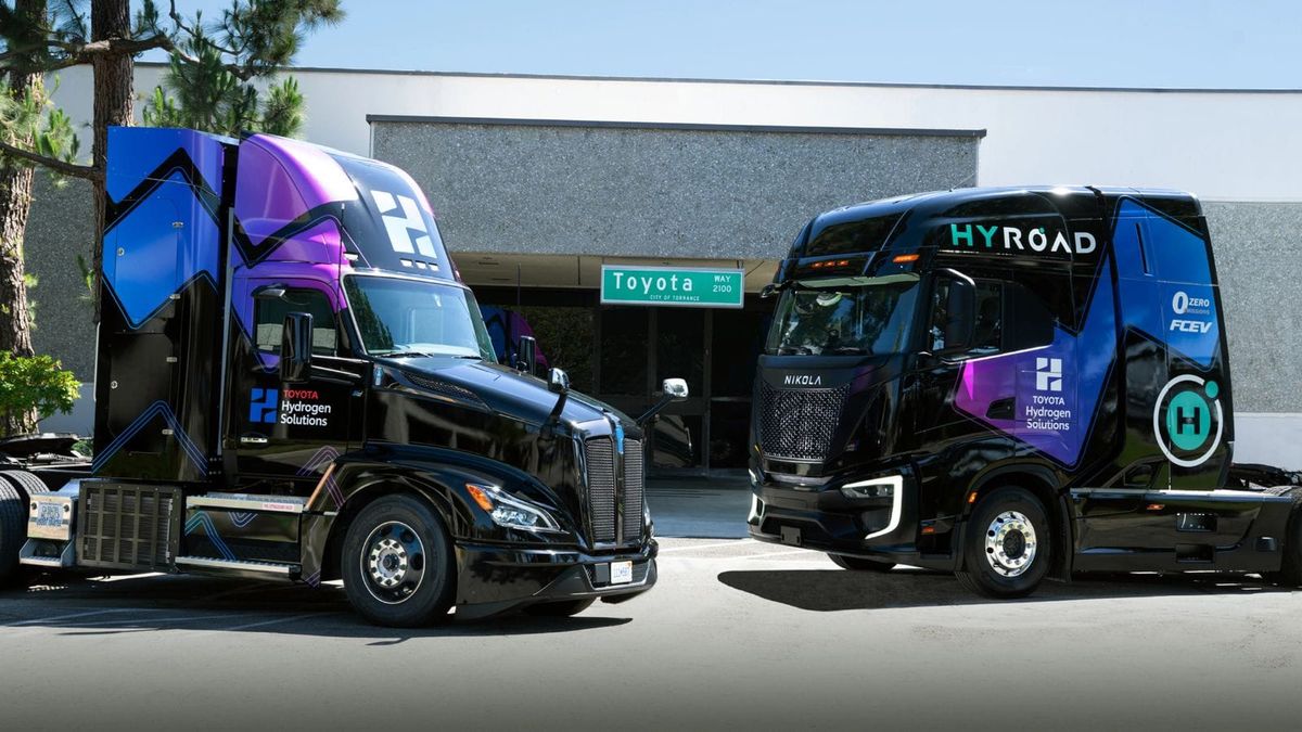 Toyota signs deal for 40 hydrogen trucks built from Nikola's remains