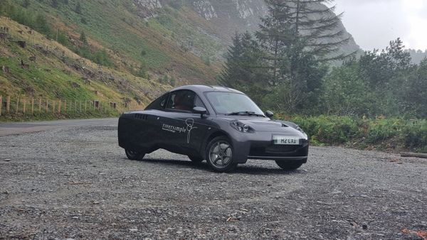 Riversimple Rasa hydrogen fuel cell sports car.