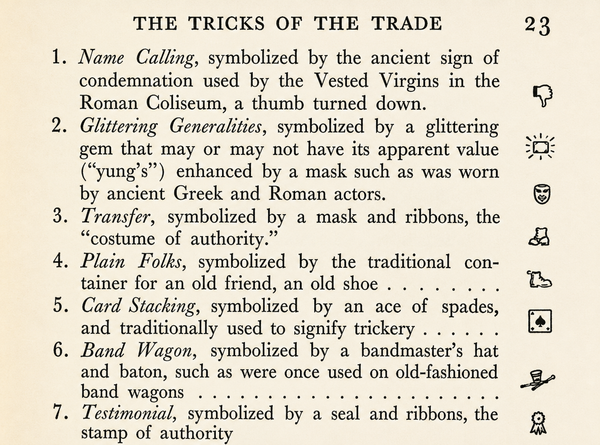 Trump is going to lie to you tonight. An old guide to propaganda shows how to spot the red flags.
