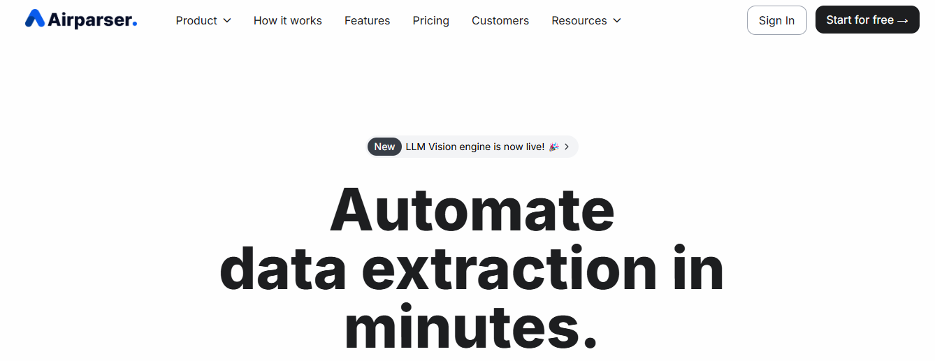air parser - Best Email Parser