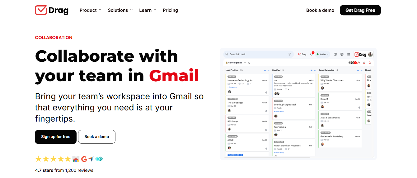 drag - Email Sorter