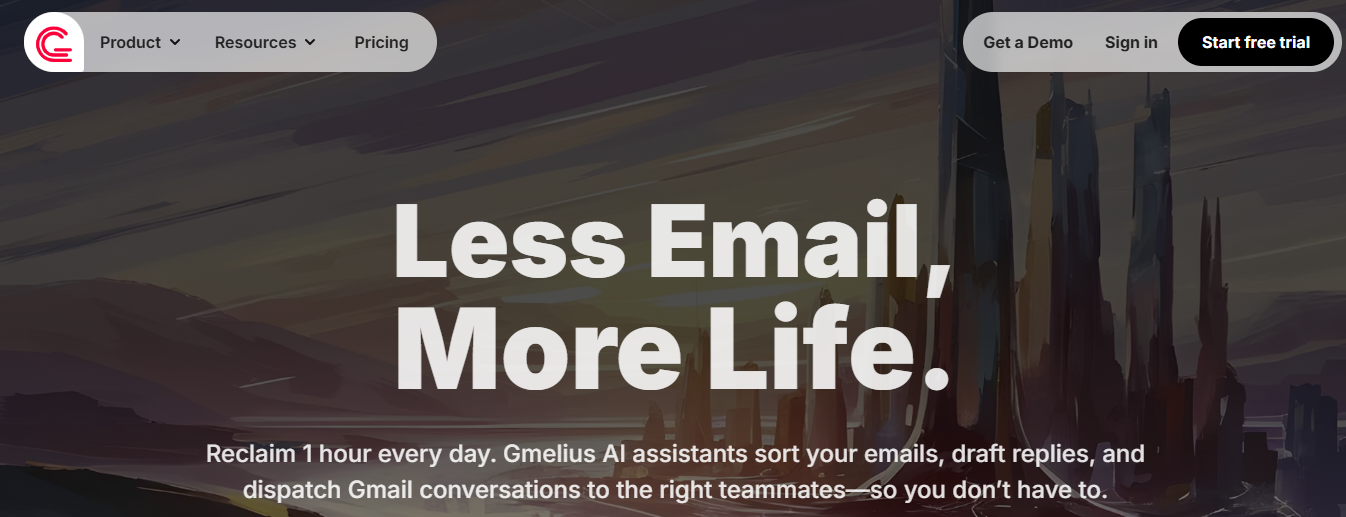 gmelius - Best Email Organizer App