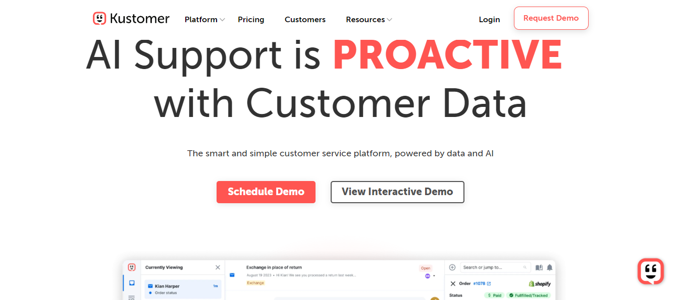 kustomer - Email Summary
