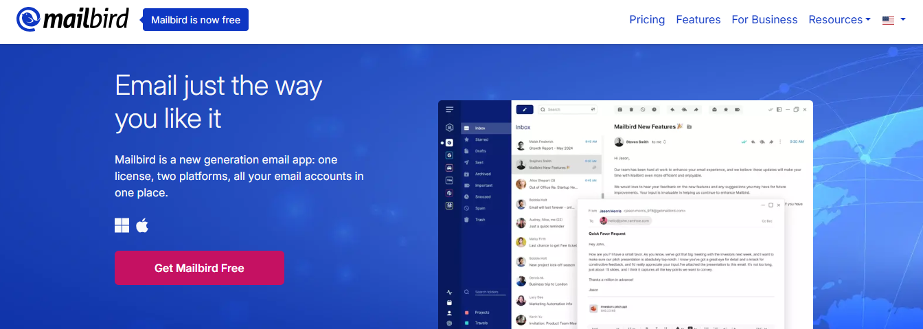 mail bird - What is an Email Client