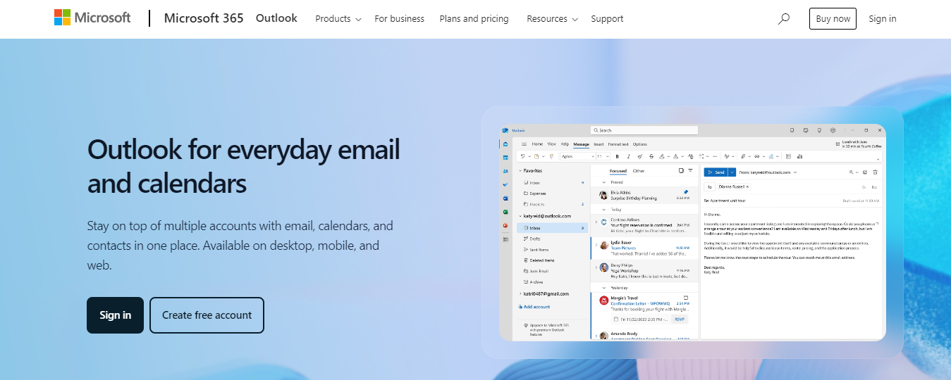 microsoft outlook - Email Management Tools
