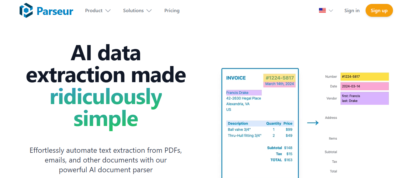 parseur - Best Email Parser