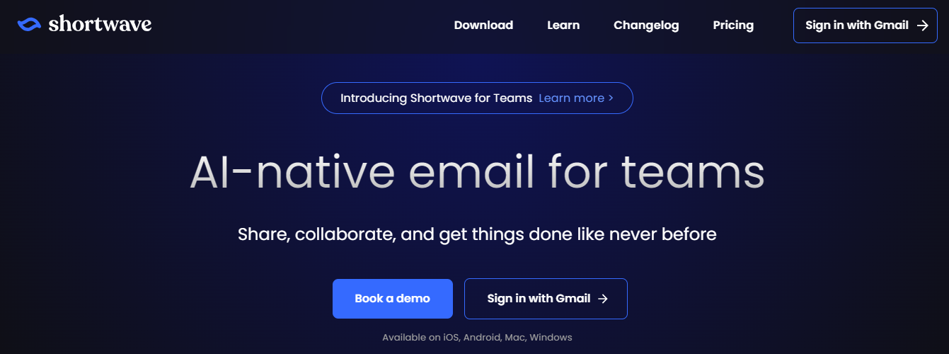 short wave - Best Email Organizer App