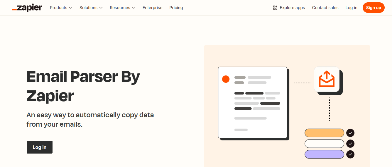 zapier email - Best Email Parser