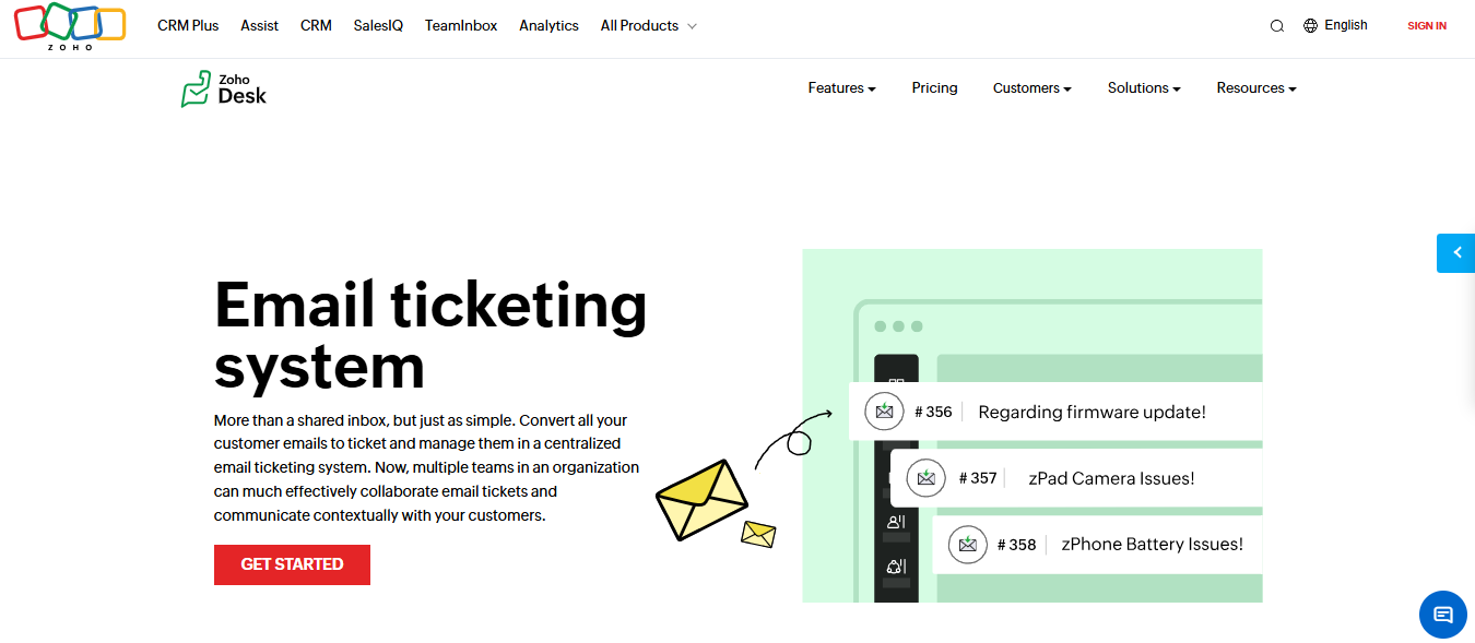 zoho mail - Email Management Tools