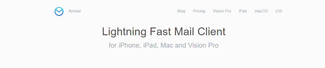 air mail - Gmail Alternatives