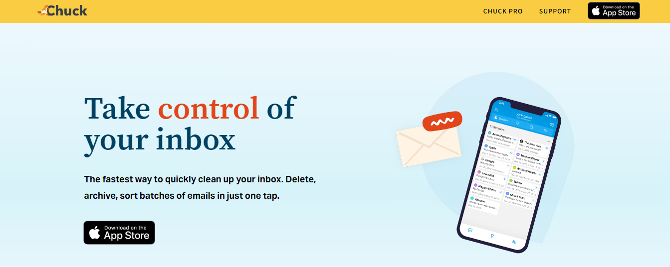 chuck email - Superhuman Alternatives