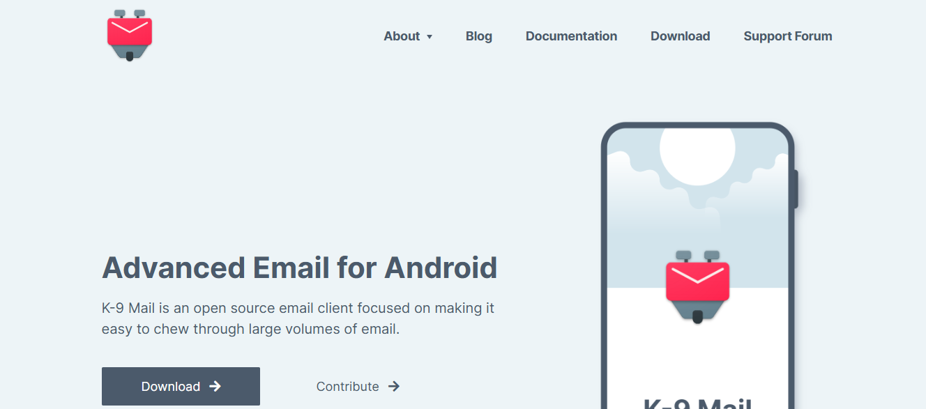 k9 - Gmail Alternatives