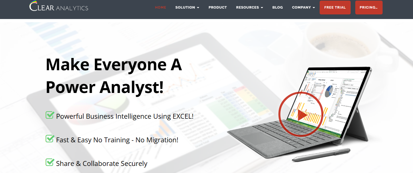 clear analytics - Small Business Intelligence