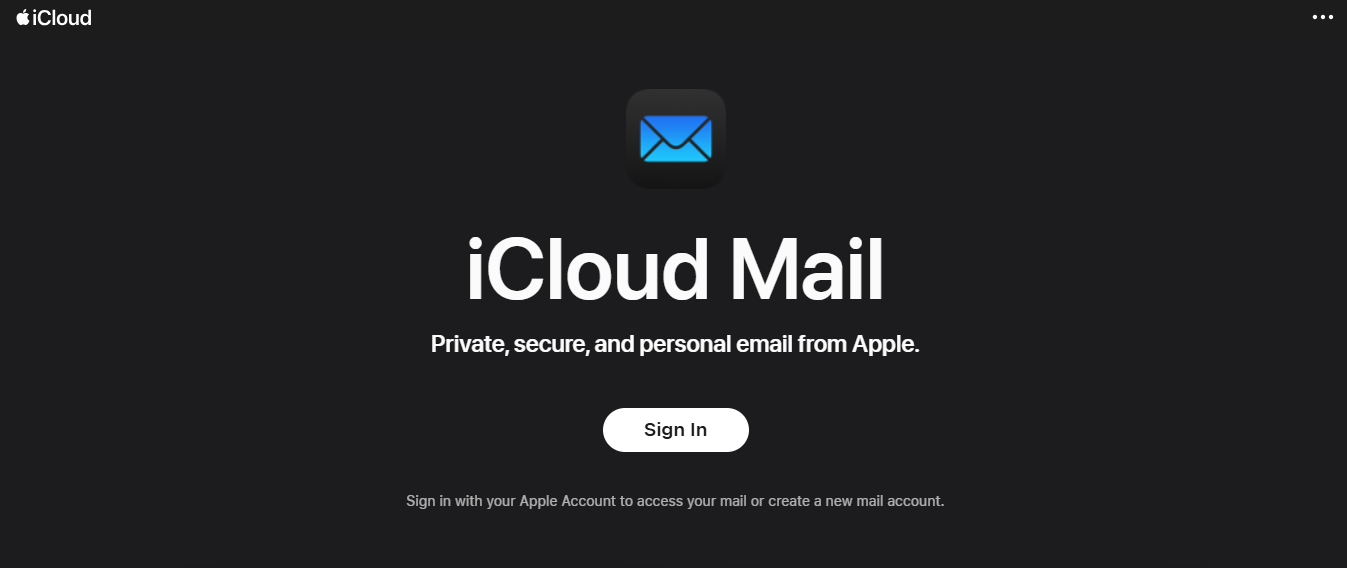 icloud email - Gmail Alternatives