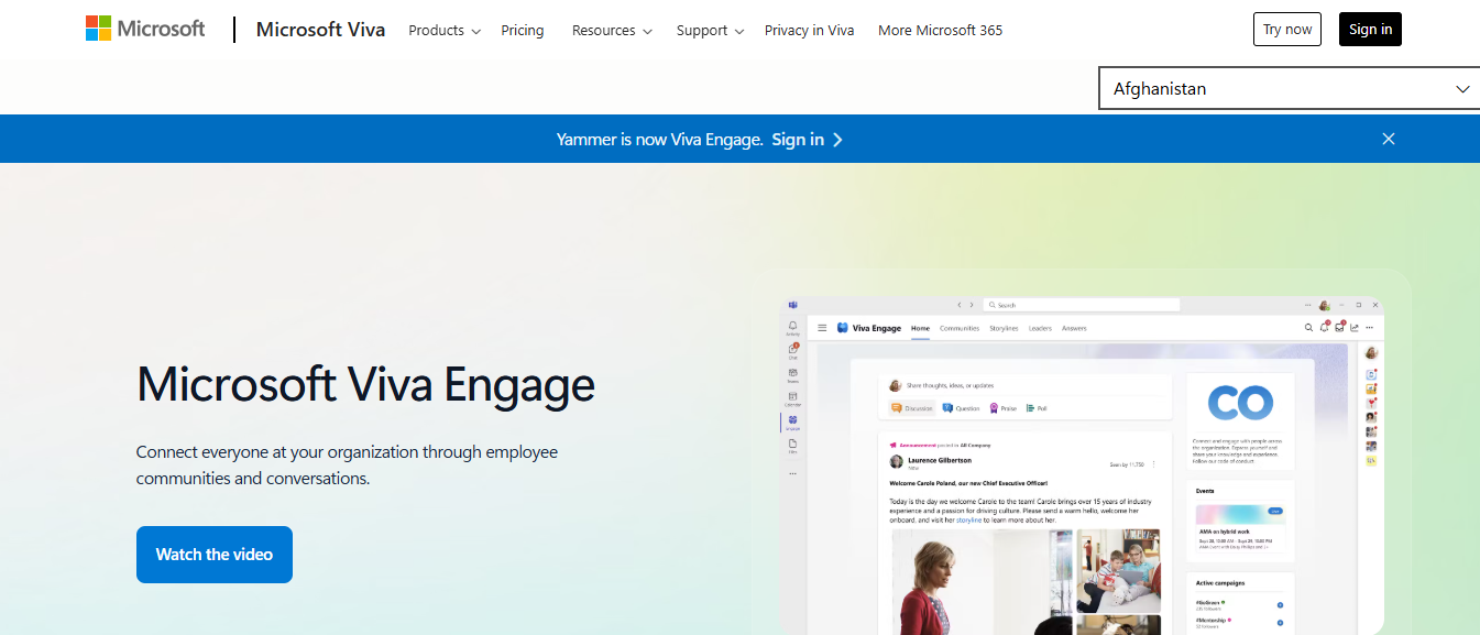 yammer - Microsoft Productivity Tools 