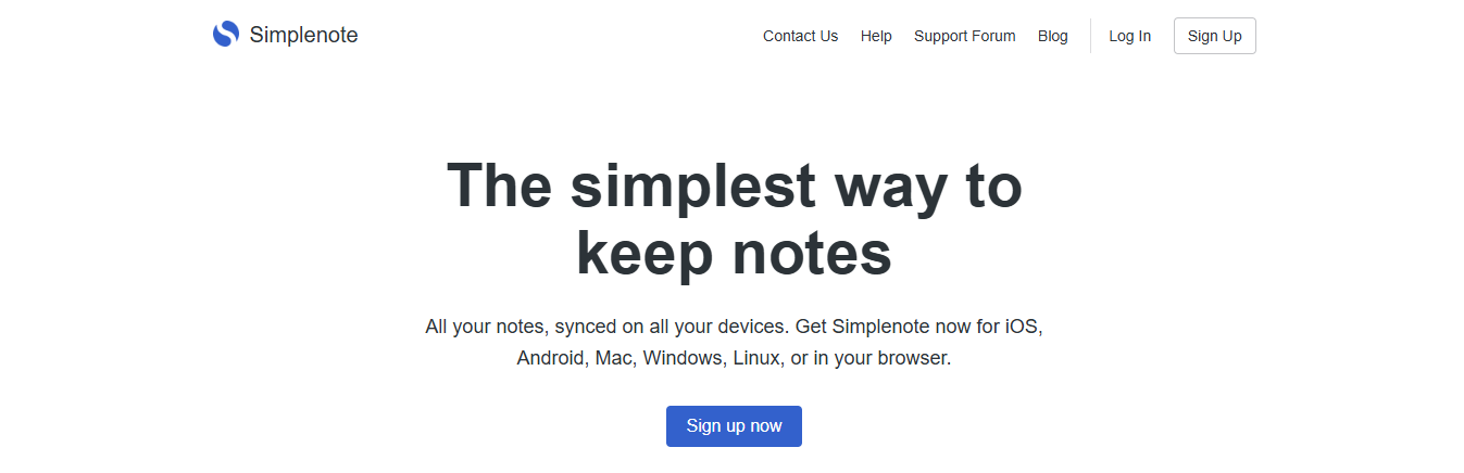 simplenote - Productivity Tools for VAs