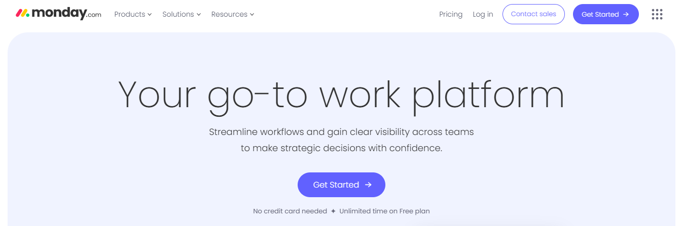 monday - Productivity Tools for VAs