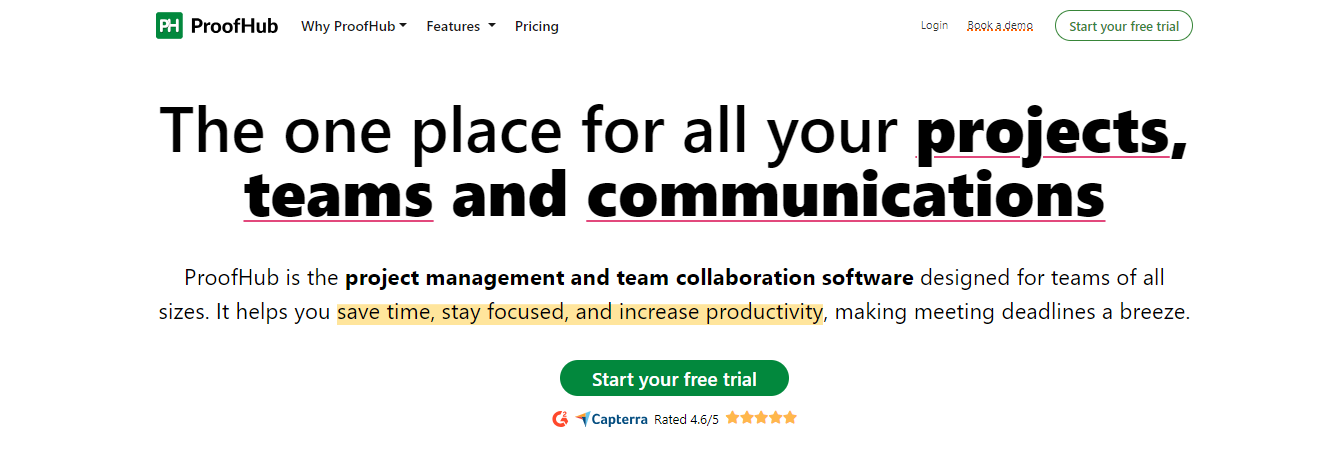 proofhub - Productivity Tools for VAs
