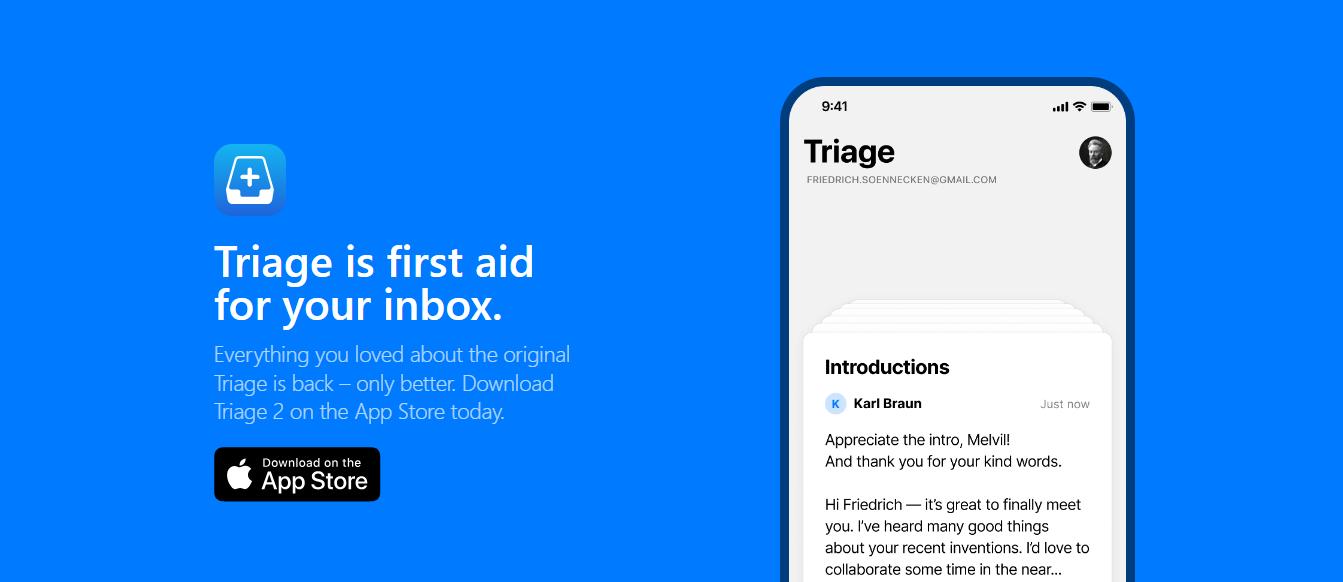 triage - Superhuman Alternatives