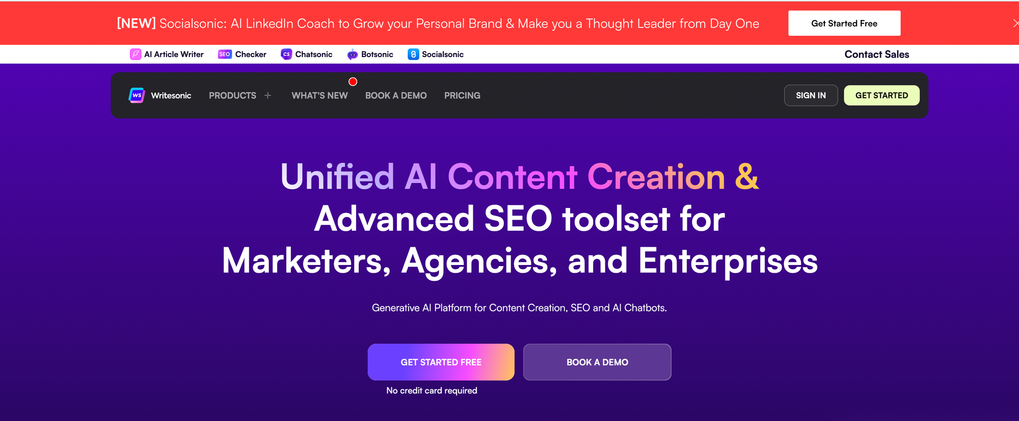 write sonic - Best Free AI Tools