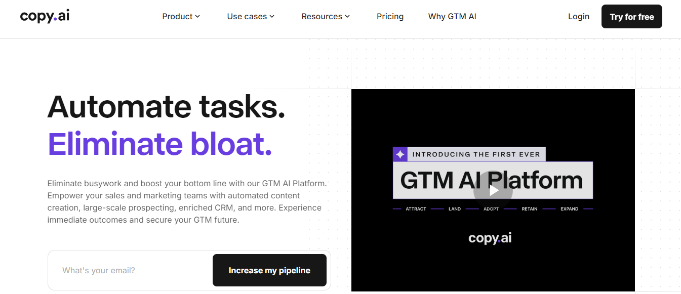copy ai - Best Free AI Tools
