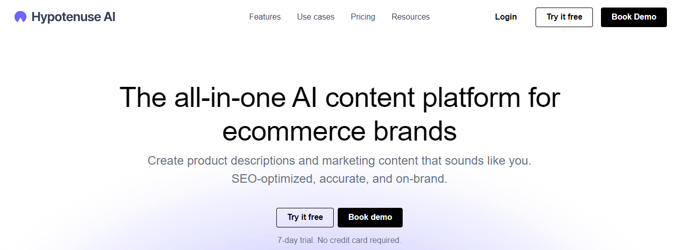 hypotenuse - Best Free AI Tools