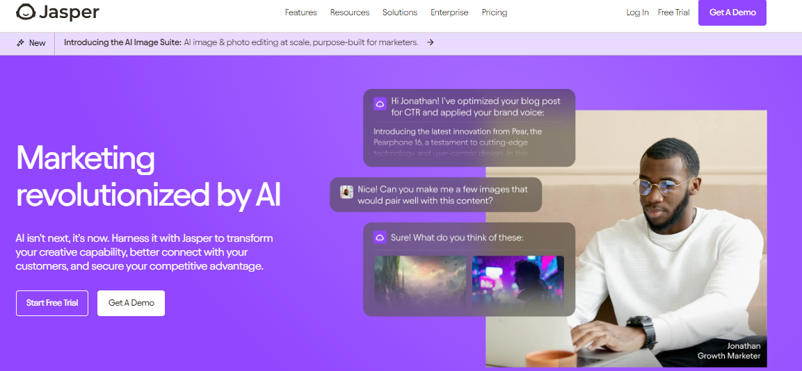 jasper - Best Free AI Tools