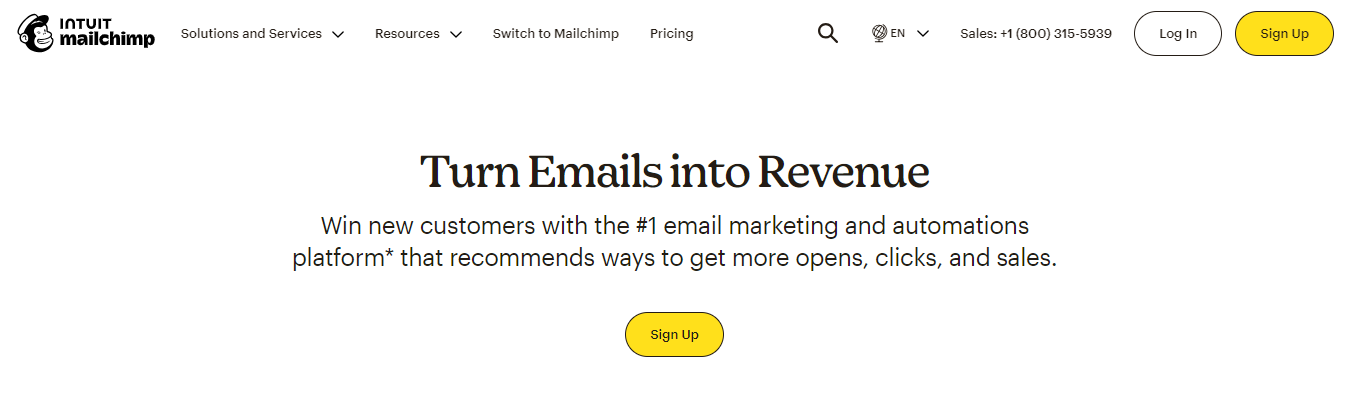 mail chimp - Small Business Productivity Tools