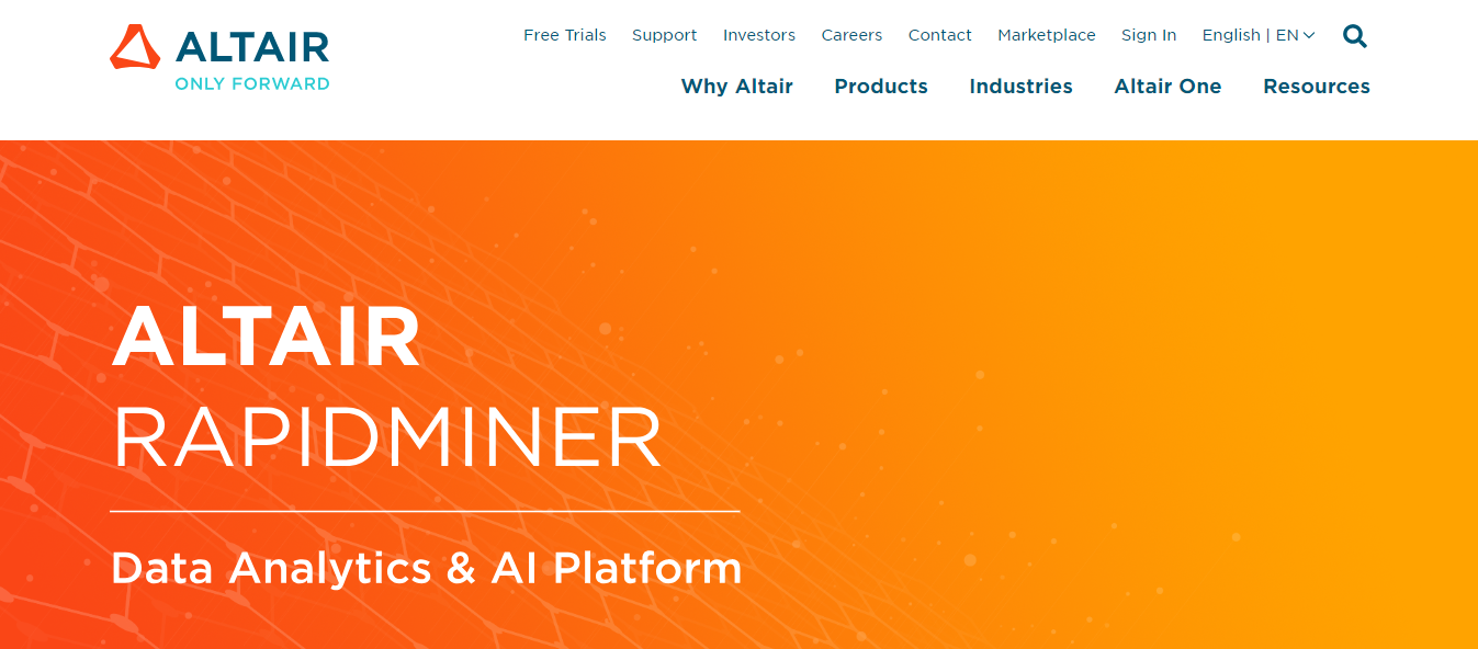 rapid miner - AI Tools for Business Analyst