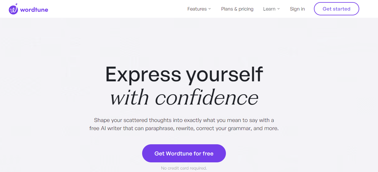 word tune - Best Free AI Tools