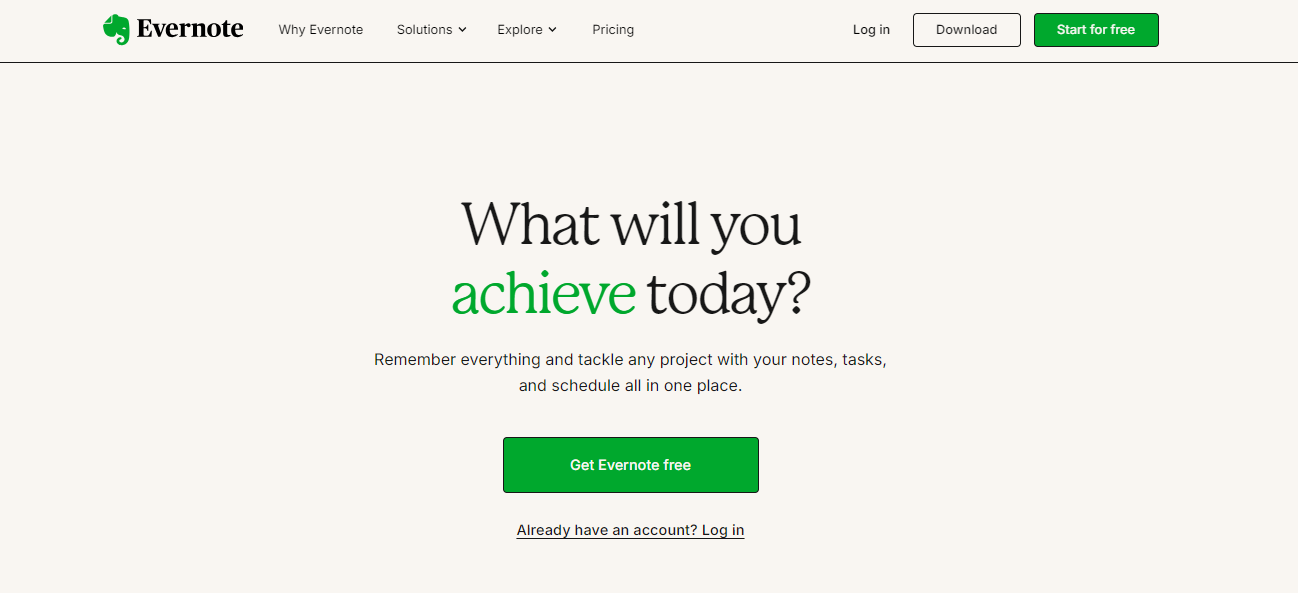 evernote - Note-Taking App That Converts Handwriting to Text