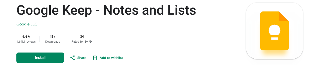 google keep - Note-Taking App That Converts Handwriting to Text