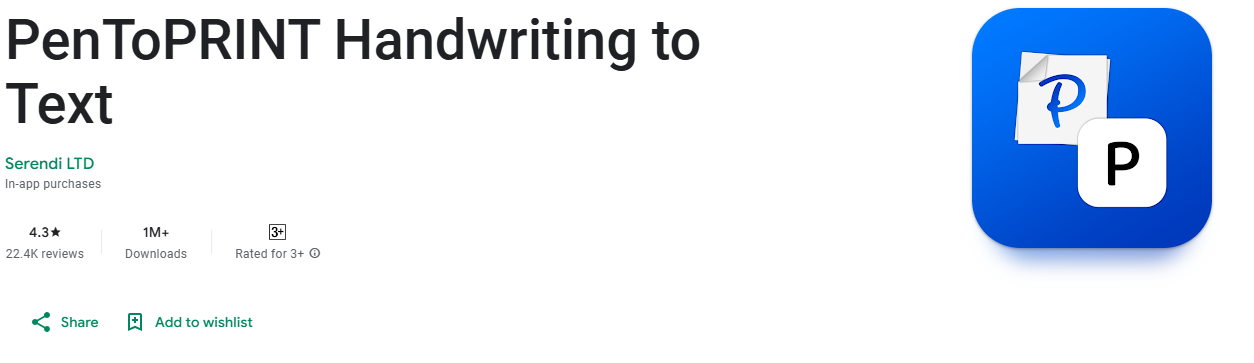 pen to print - Note-Taking App That Converts Handwriting to Text