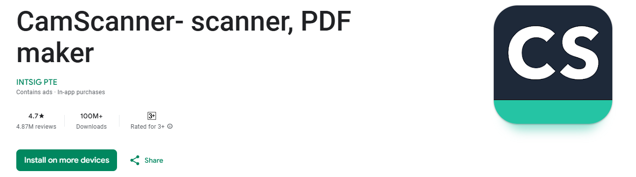 cam scanner - Note-Taking App That Converts Handwriting to Text