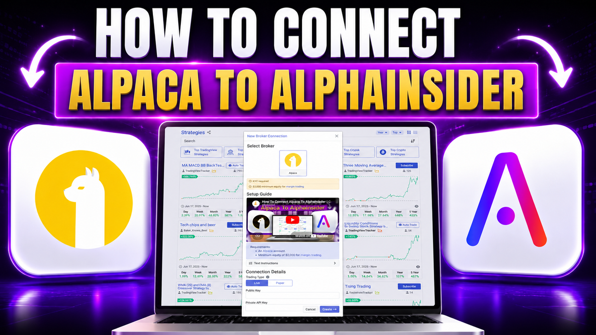 How to Connect Alpaca to AlphaInsider - Automate Trades