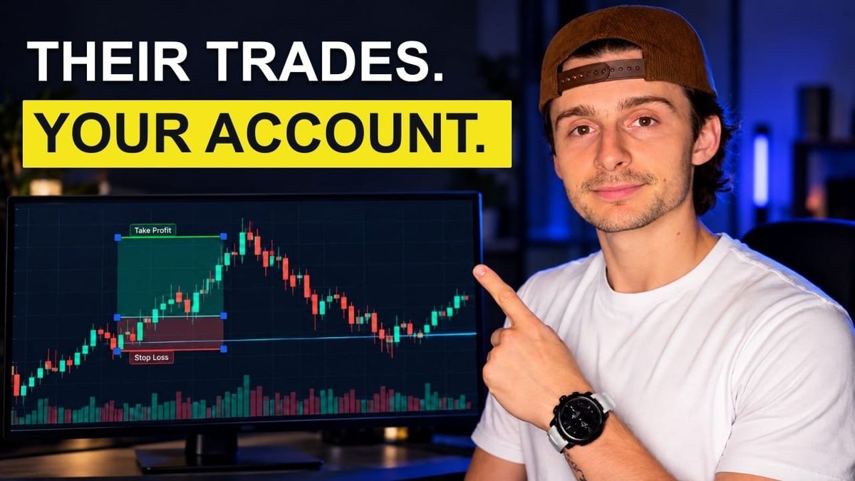 Copy trading for beginners: a verified strategy chart mirrored into a trading bot with allocation settings
