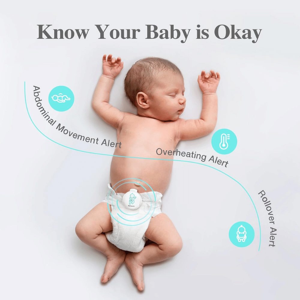 Sense-U Smart Baby Abdominal Movement Monitor