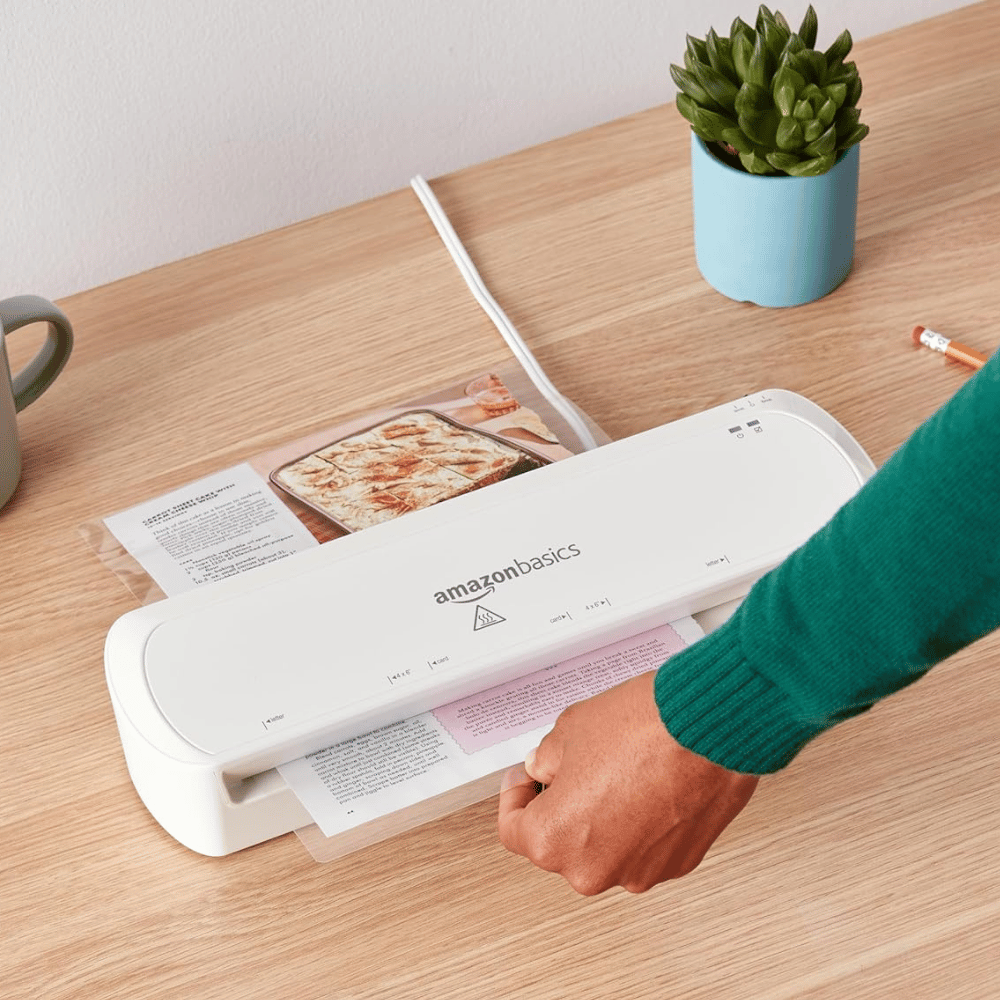 Amazon Basics 9-Inch Thermal Laminator Machine