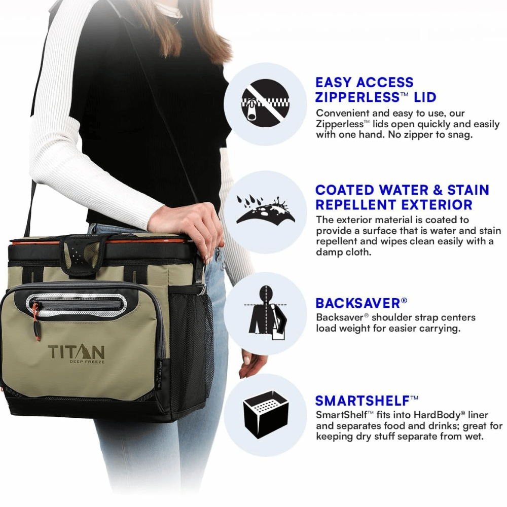 Arctic Zone Titan Deep Freeze Cooler