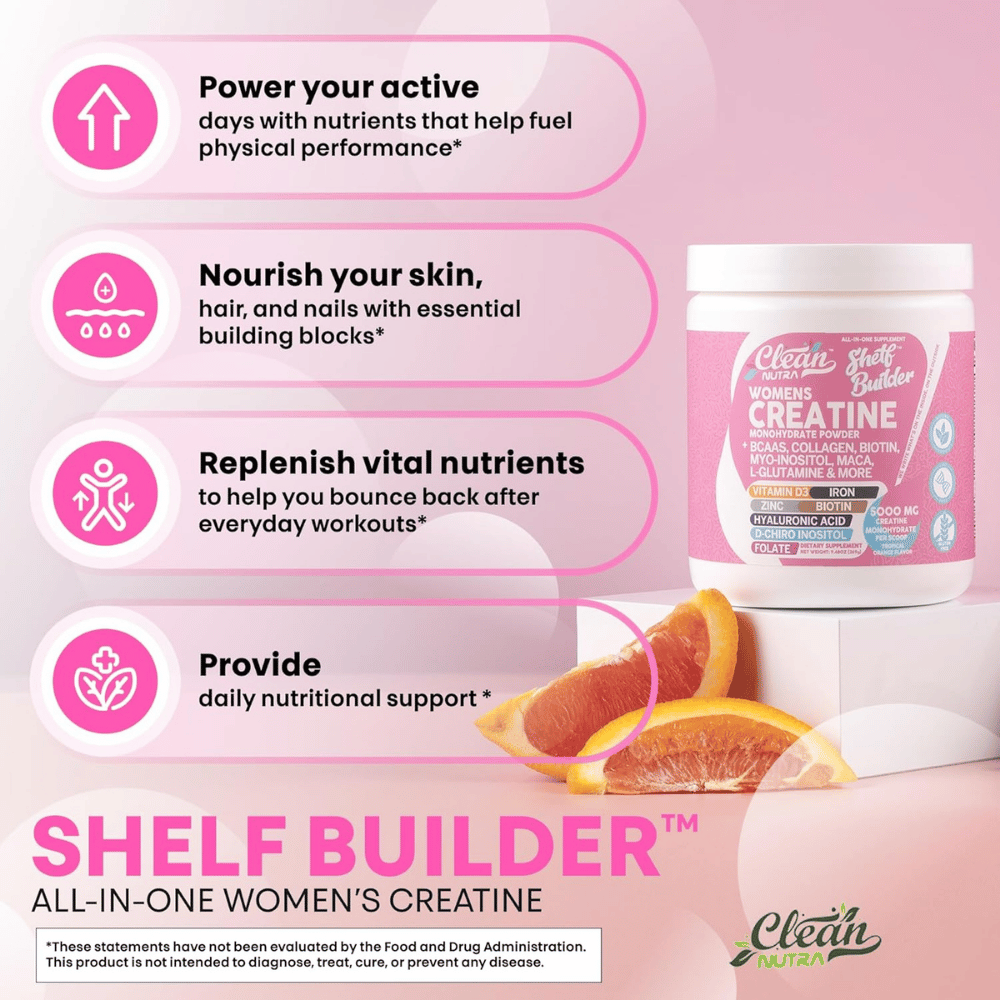 Clean Nutraceuticals Creatine For Women