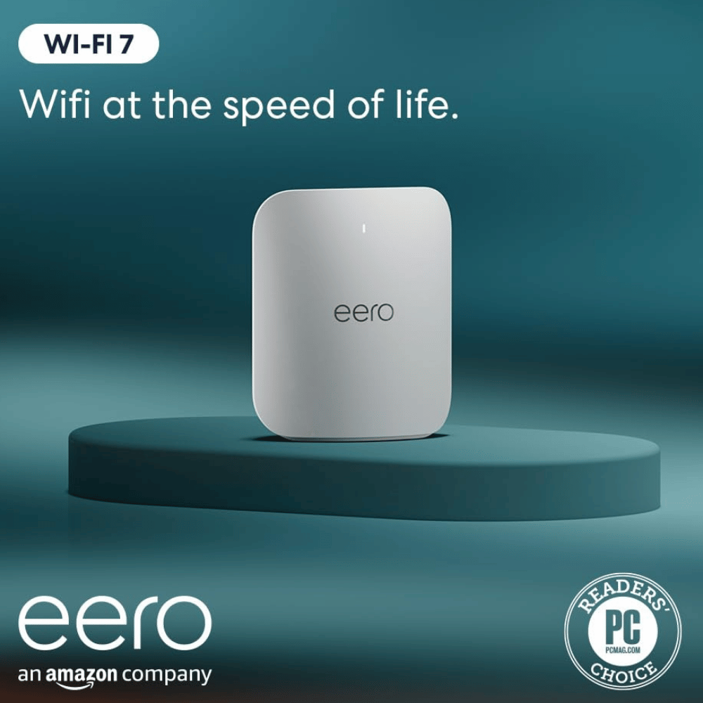 Amazon eero Pro 7 tri-band mesh Wi-Fi 7 router